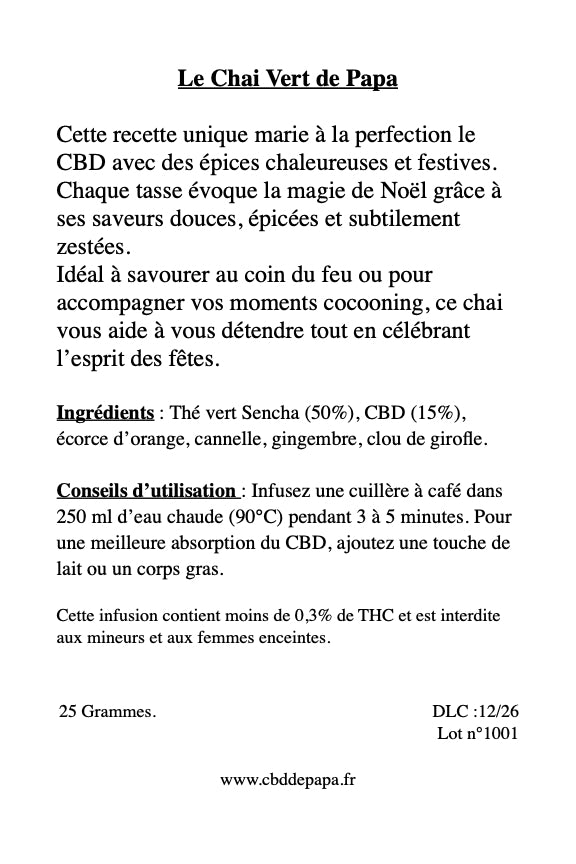 Pack Découverte - 3 Infusions CBD
